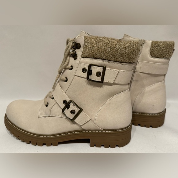 NEW Cliffs By White Mountain Women's Marlee Ankle Boot Winter White Size 11M - Picture 5 of 14